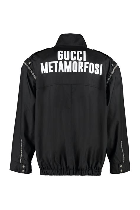 metamorfosi gucci jacket|Gucci Metamorfosi techno fabric jacket black .